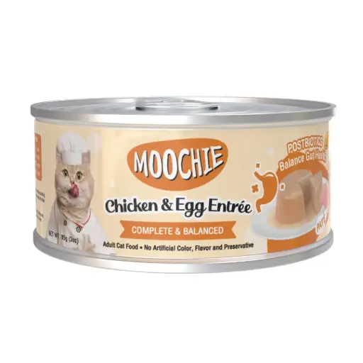 moochie with chicken and egg entree pate 156g
