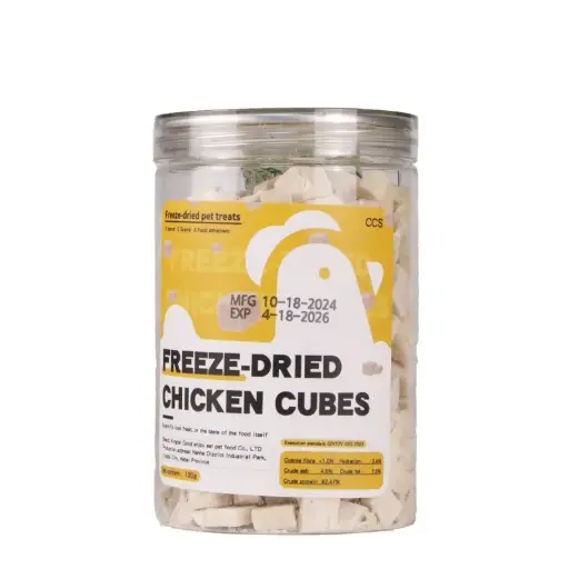 freeze dried chicken cubes 100g 