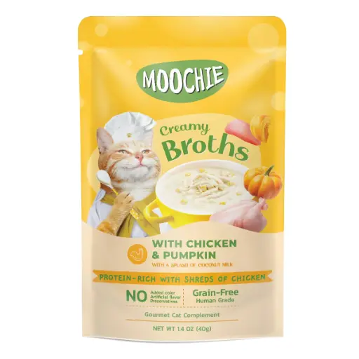 moochie with chicken and pumpkin broths 40g 