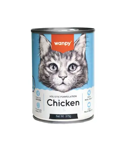 Wanpy Holistic Chicken Cat Can – 375g