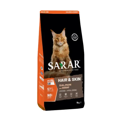 sarar hair and skin salmon and shrimp 2kg 