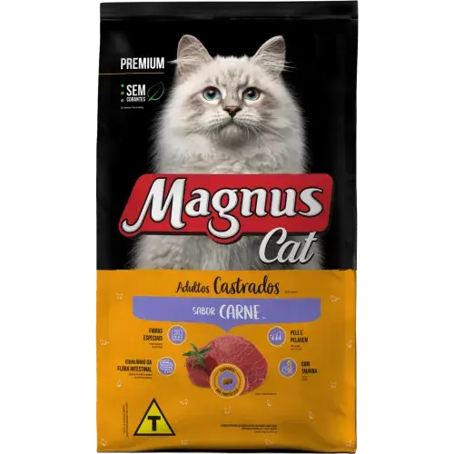 Magnus Dry Cat Food with Meat sterilised