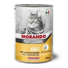 Morando Professional Adult Cat Pâté with Chicken & Turkey 400 g