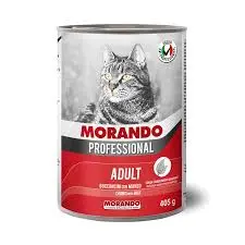 Morando Professional Adult Cat Chunks with Beef 405 g