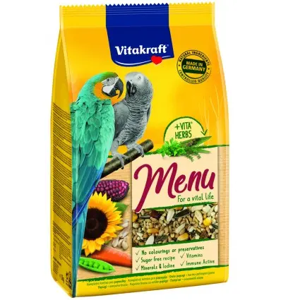 Vitakraft Premium Menu Vital for Medium Parrots 1 kg