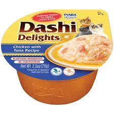INABA Cat Dashi Delights Chicken with Tuna 70g
