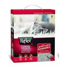 Reflex Granulated Active Carbon Clumping Cat Litter – 10L